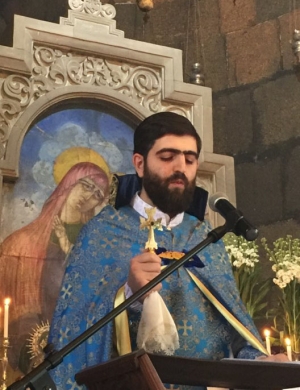 Տեր Հրանտ քհն. Մանուկյանի անդրանիկ քարոզը խոսված Երևանի Զորավոր Սուրբ Աստվածածին Եկեղեցում | Ter Hrant Qhn Manukyani Andranik Qarozy Khosvats Erevani Zoravor Surb Astvatsatsin Ekeghecum