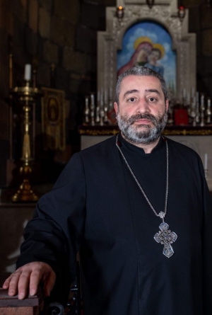 Տեր Գրիգոր քհն. Գրիգորյանի շնորհավորական խոսքը Սուրբ Հարության տոնի առթիվ | Ter Grigor Qhn Grigoryani Shnorhavorakan Khosqy Surb Harutyan Toni Artiv